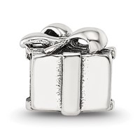 Sterling Silver Reflections Kids Present Bead view 3