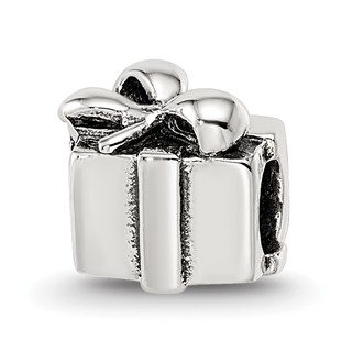 Sterling Silver Reflections Kids Present Bead