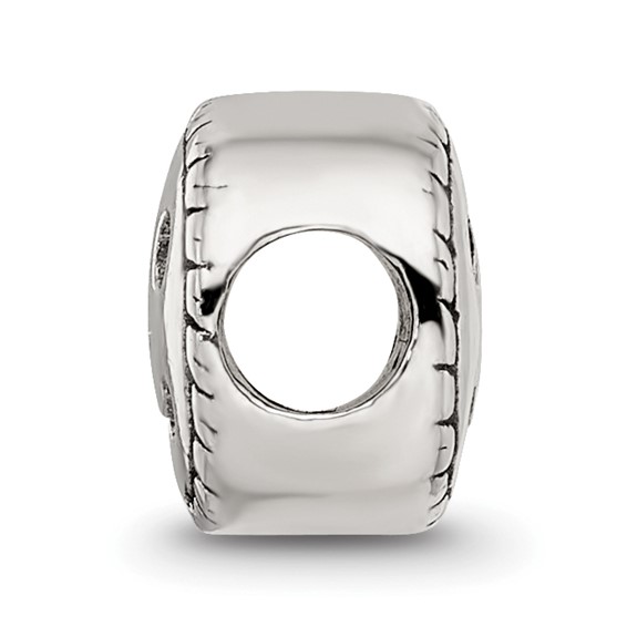 Sterling Silver Reflections Kids Smiley Face Bead