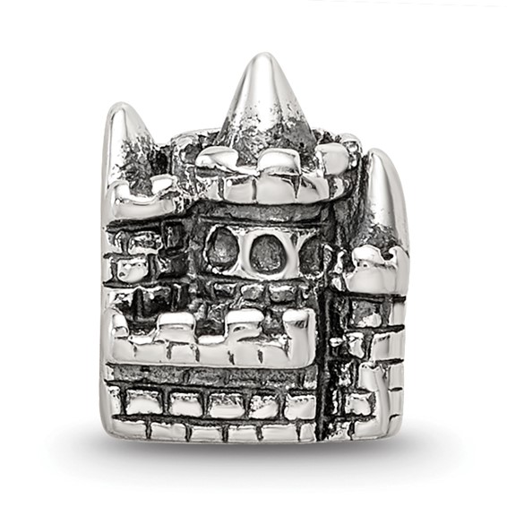 Sterling Silver Reflections Kids Castle Bead