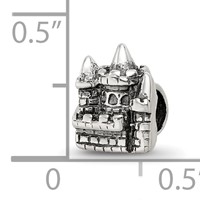 Sterling Silver Reflections Kids Castle Bead view 4