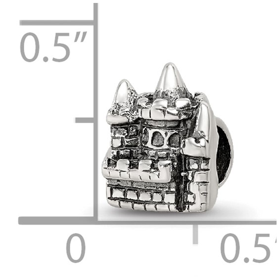 Sterling Silver Reflections Kids Castle Bead