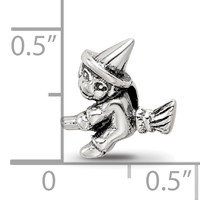 Sterling Silver Reflections Kids Witch Bead view 5