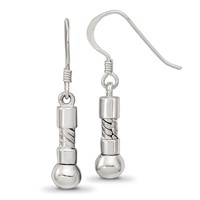 Sterling Silver Reflections Short Earring view 1