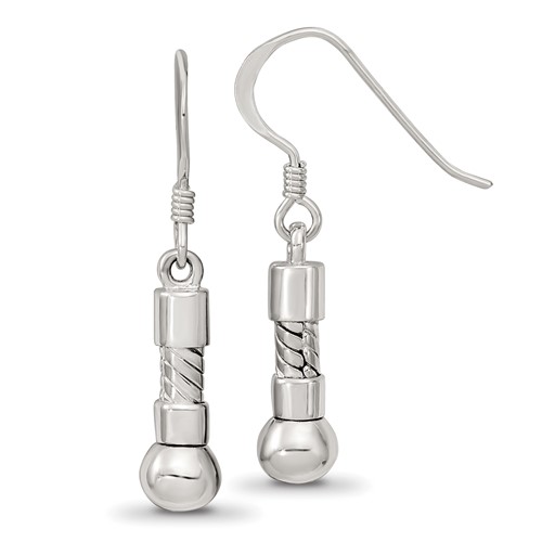 Sterling Silver Reflections Short Earring