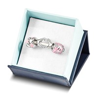 Sterling Silver Reflections Hearts of Love Boxed Bead Set view 4