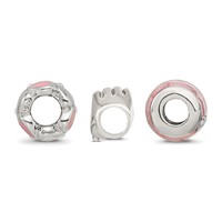 Sterling Silver Reflections Hearts of Love Boxed Bead Set view 2