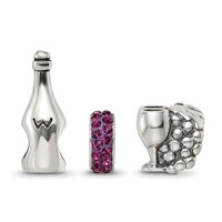 Sterling Silver Reflections Wine Country Boxed Bead Set view 3