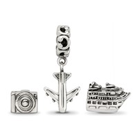 Sterling Silver Reflections Travel Bug Boxed Bead Set view 3