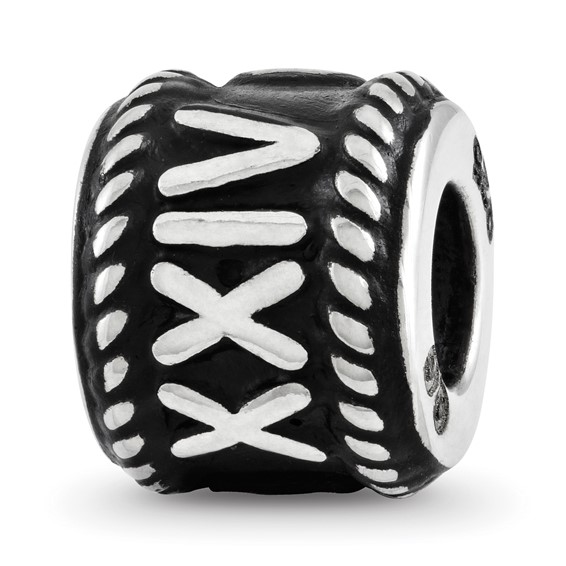 Sterling Silver Reflection Rope Boarder and Infinity Personalized Bead