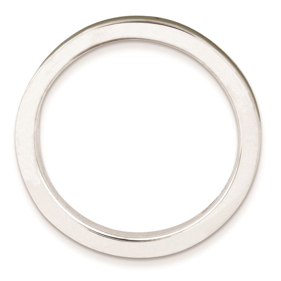 Sterling Silver Stackable Expressions Brown Enameled 2.25mm Ring