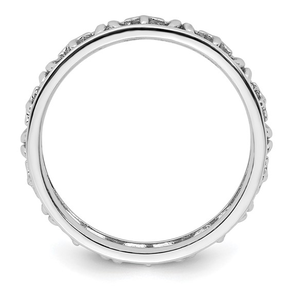 Sterling Silver Stackable Expressions Aries Zodiac Ring