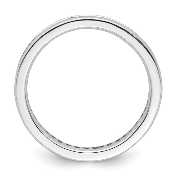 Sterling Silver Stackable Expressions Gemstone Rings