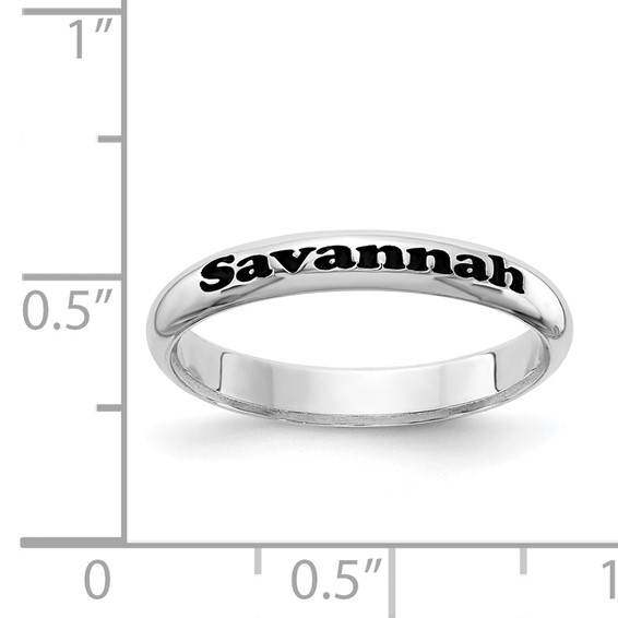 Stackable Expressions Personalized Rings