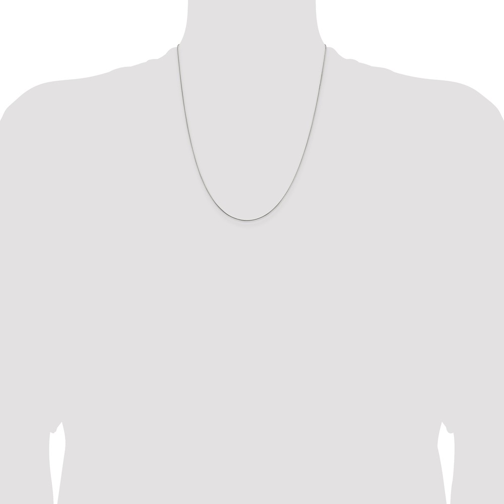 Sterling Silver .7mm Snake Chain (QSN015-22)