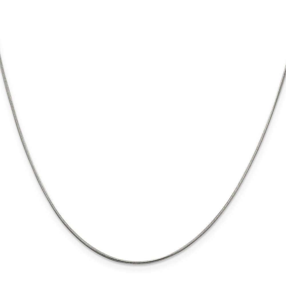 Sterling Silver .8mm Snake Chain (QSN020-24)