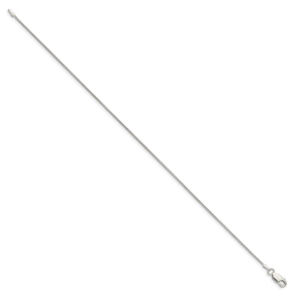 Sterling Silver .8mm Snake Chain (QSN020-7)