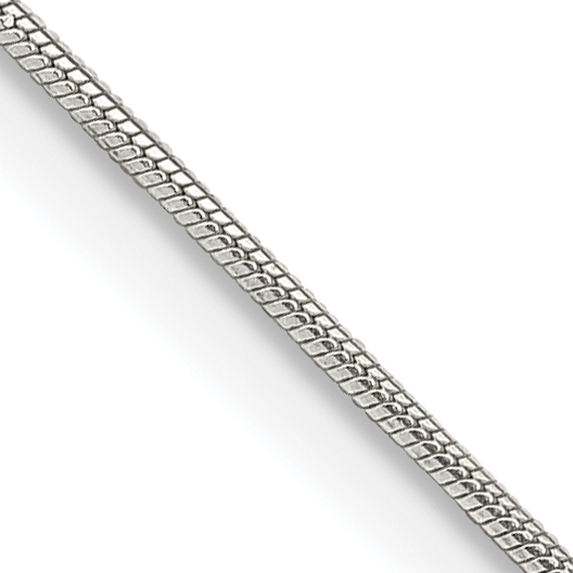 Sterling Silver .8mm Snake Chain (QSN020-14)