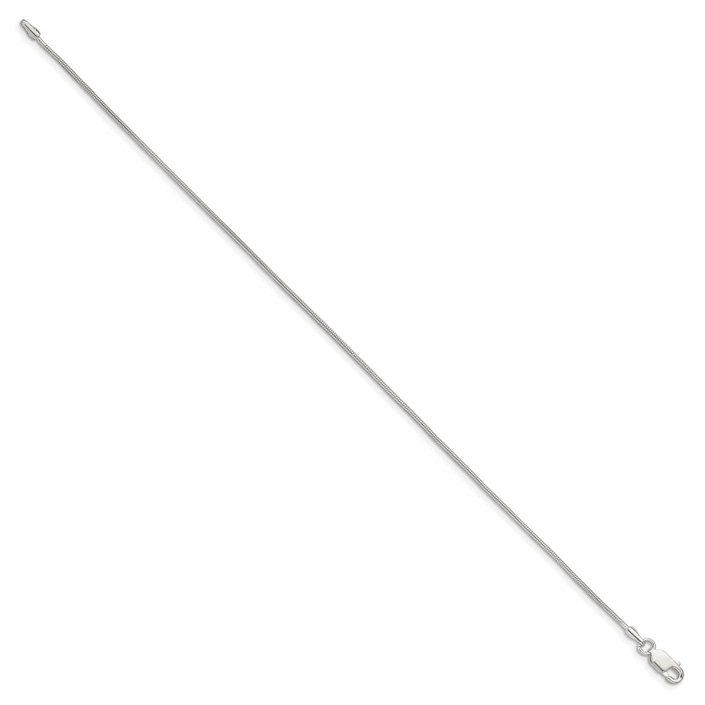 Sterling Silver 1mm Snake Chain (QSN030-7)