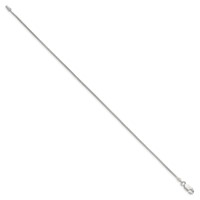 Sterling Silver 1mm Snake Chain view 2