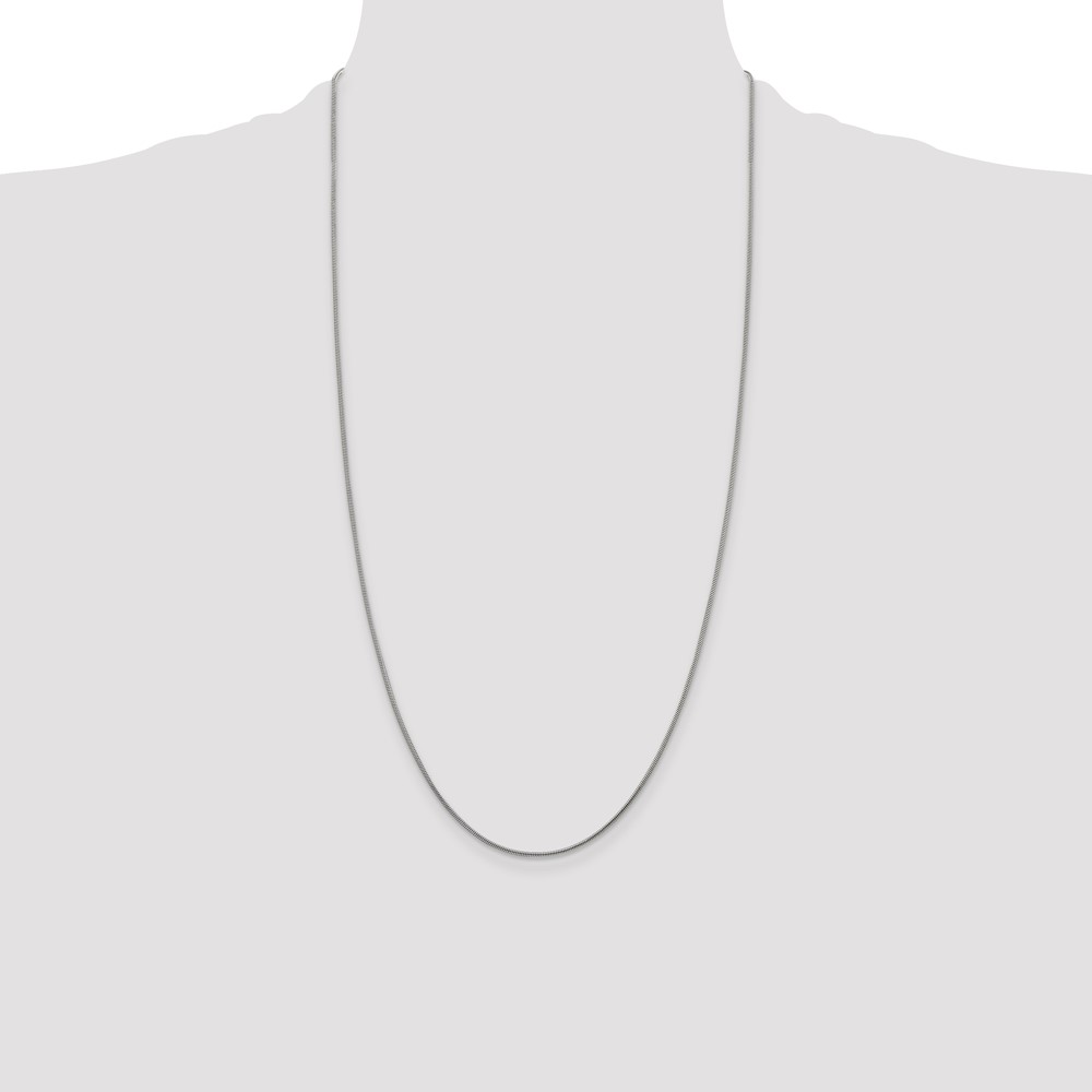 Sterling Silver 1.2mm Snake Chain (QSN035-28)