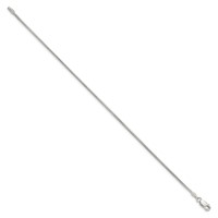 Sterling Silver 1.25mm Snake Chain view 2