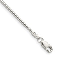 Sterling Silver 1.5mm Snake Chain view 1