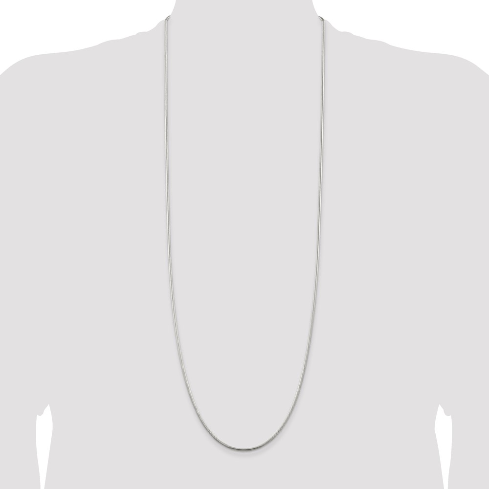 Sterling Silver 1.75mm Snake Chain (QSN050-36)