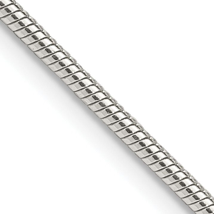 Sterling Silver 1.75mm Snake Chain (QSN050-36)