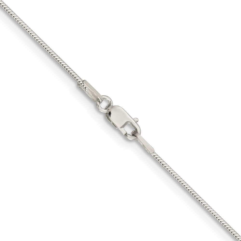 Sterling Silver 1mm Round Snake Chain (QSNL030-22)