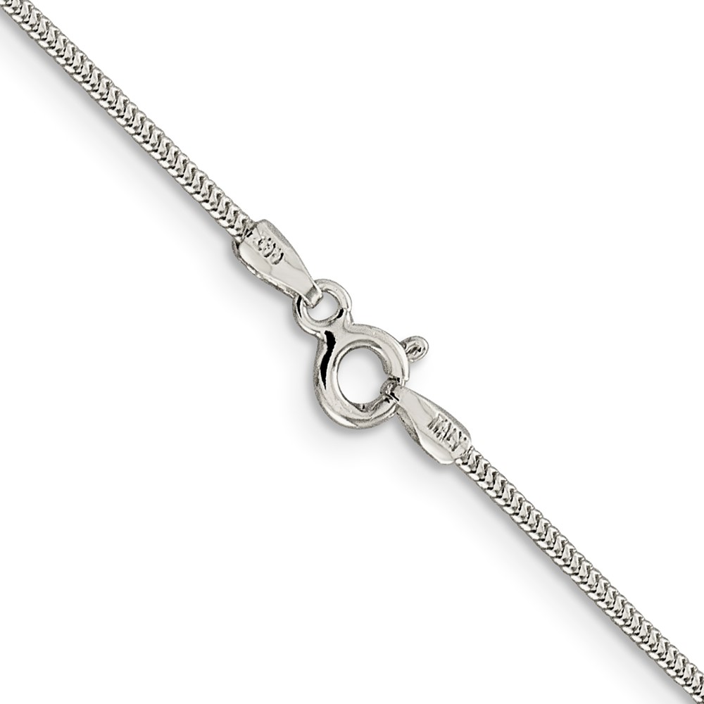 Sterling Silver 1.2mm Round Snake Chain (QSNL035-28)