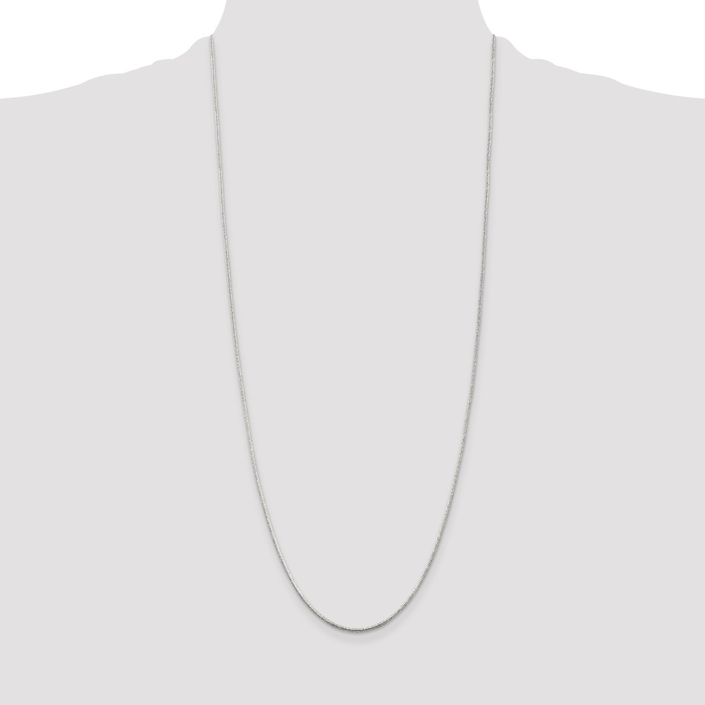 Sterling Silver 1.2mm Round Snake Chain (QSNL035-30)