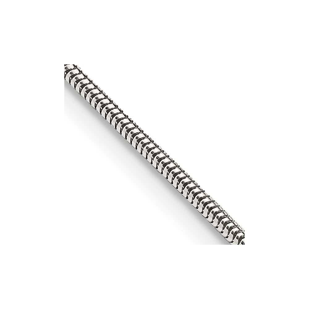Sterling Silver 1.5mm Round Snake Chain (QSNL045-16)