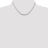 Sterling Silver 2.5mm Round Snake Chain view 4