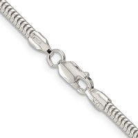 Sterling Silver 3mm Round Snake Chain view 3