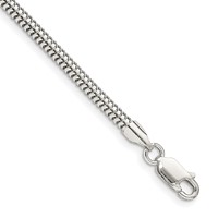 Sterling Silver 3mm Round Snake Chain view 1