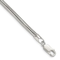 Sterling Silver 4mm Round Snake Chain view 1
