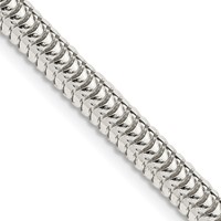 Sterling Silver 5mm Round Snake Chain view 1