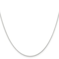 Sterling Silver 1mm Round Spiga Chain view 2
