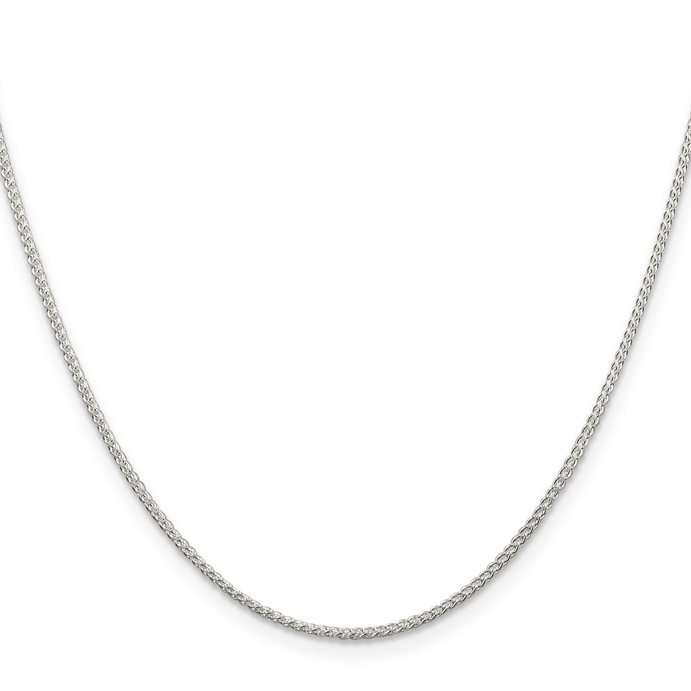 Sterling Silver 1.25mm Round Spiga Chain (QSP030-20)