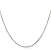Sterling Silver 1.25mm Round Spiga Chain view 2