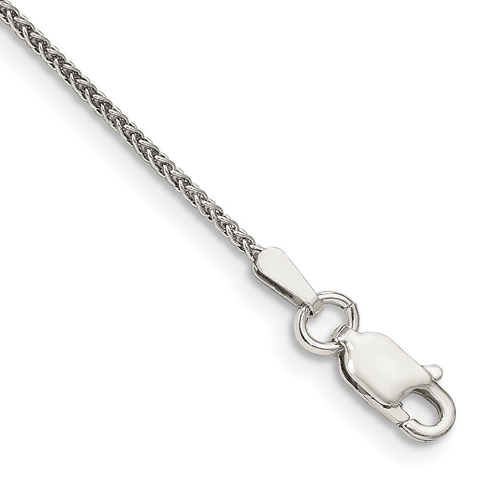 Sterling Silver 1.25mm Round Spiga Chain (QSP030-8)