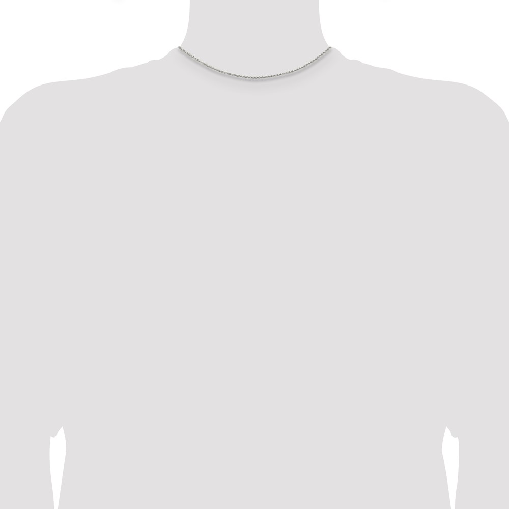 Sterling Silver 1.5mm Round Spiga Chain (QSP035-14)