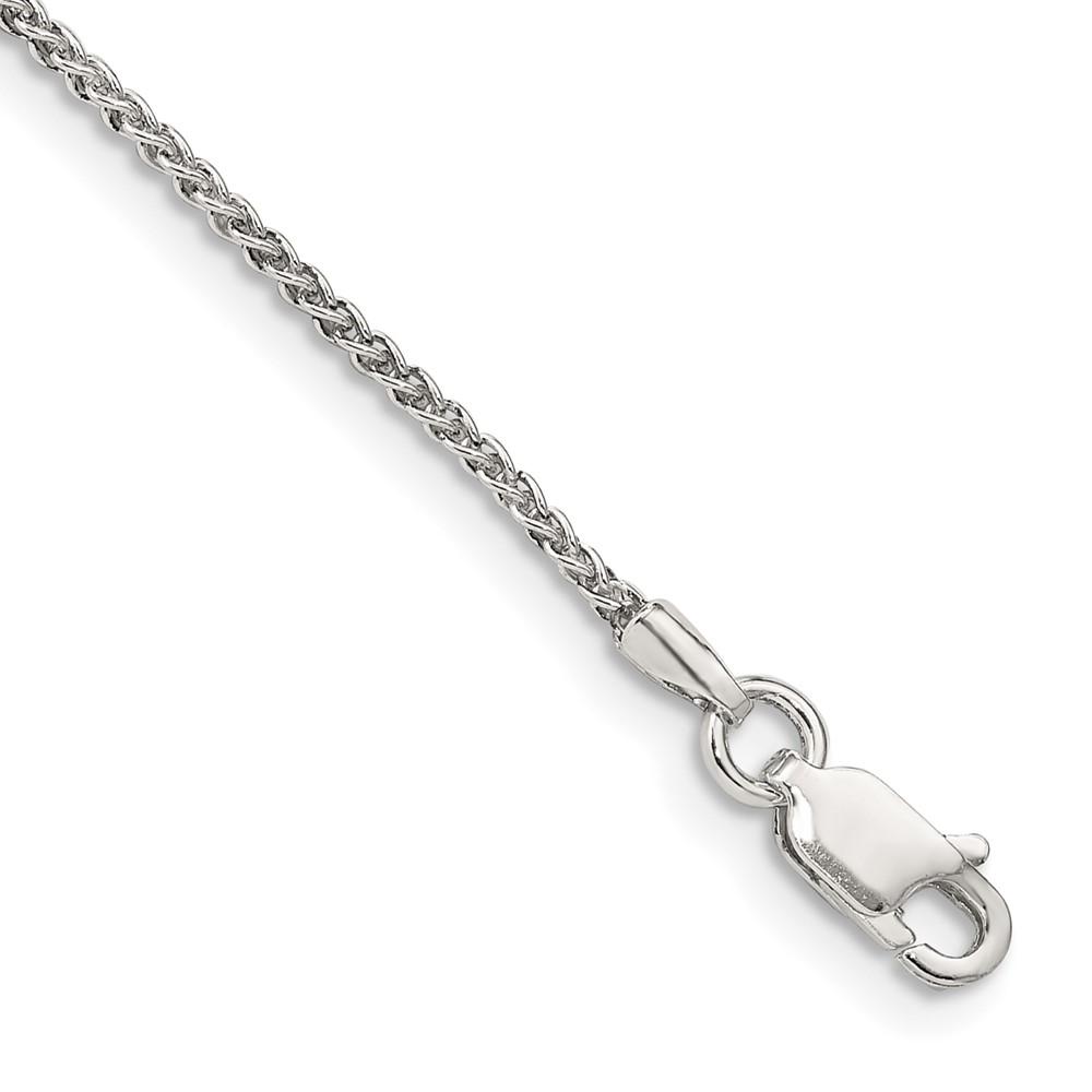 Sterling Silver 1.5mm Round Spiga Chain (QSP035-8)