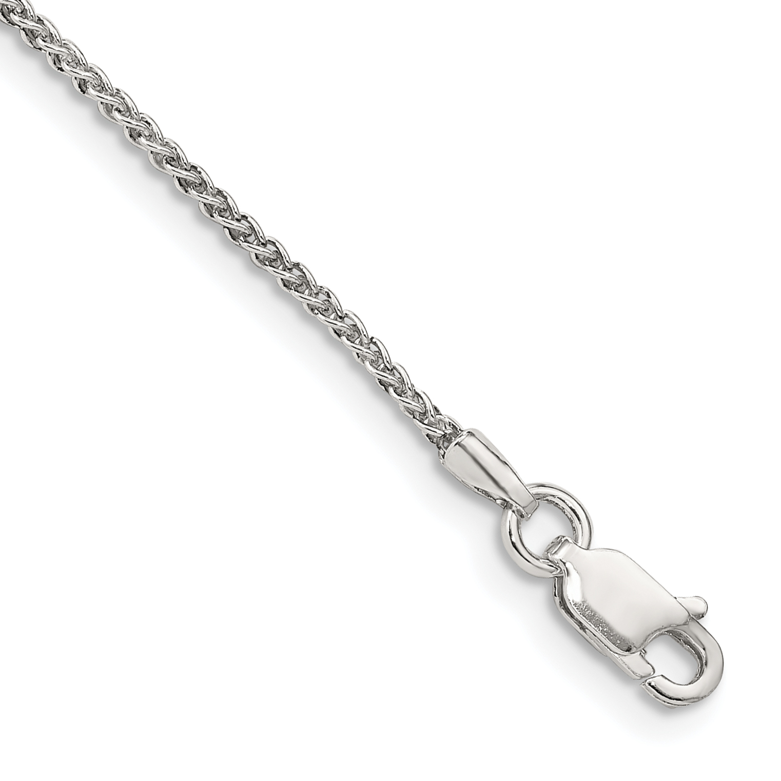Sterling Silver 1.5mm Round Spiga Chain (QSP035-7)