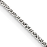 Sterling Silver 1.5mm Round Spiga Chain view 1