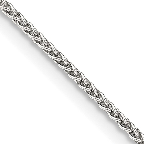 Sterling Silver 1.5mm Round Spiga Chain