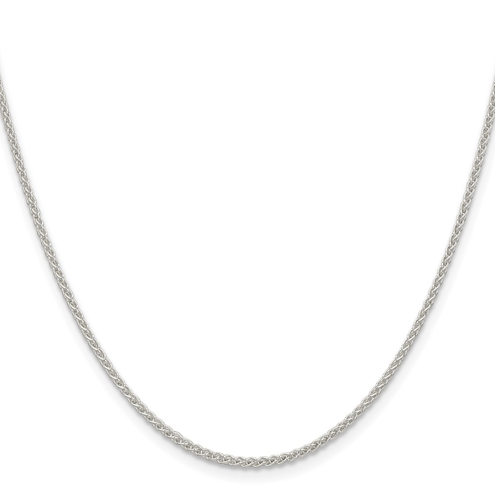 Sterling Silver 1.6mm Round Spiga Chain (QSP040-16)
