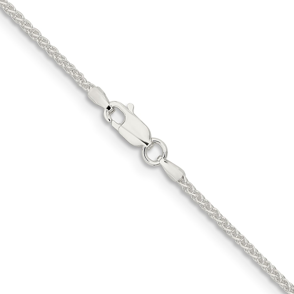 Sterling Silver 1.6mm Round Spiga Chain (QSP040-16)