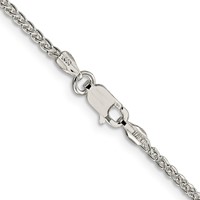 Sterling Silver 1.75mm Round Spiga Chain view 3